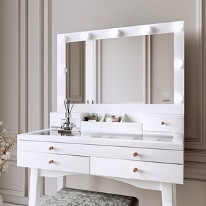 Taylor x Nikita Dressing Table and Jewellery Organiser - White by CARME