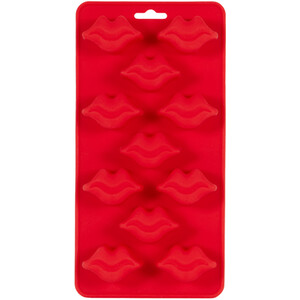 Valentines Lips Silicone Mould - Red
