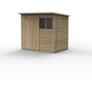 4LIFE Pent Shed 7x5 - Installation Included / Without Base / 2 by Forest Garden