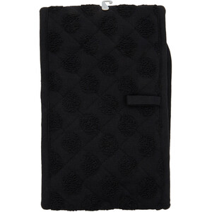 Dobby Terry Double Oven Glove - Black by Divante