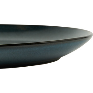 Ayano Reactive Glaze Dinner Plate - Dark Blue