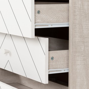 Dixie Trio Set - White/ Dusty Grey