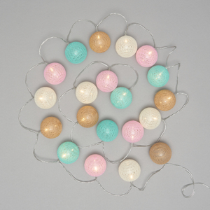 Glow LED String Lights - Pom Pom by Litecraft