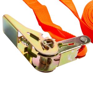 Ratchet Tie Down Straps 9m Orange - Orange by Blackspur