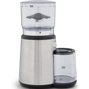 Morphy Richards Stainless Steel Burr Grinder - Silver by Morphy Richards