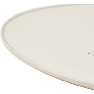 Daisy Farm Dinner Plate - White