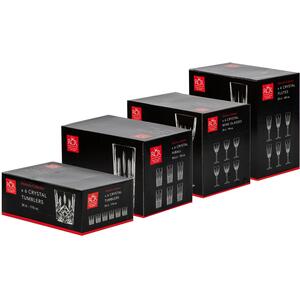 Orchestra Glassware 24pc Set - Clear by RCR Crystal