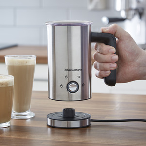 Morphy Richards Stainless Steel Milk Frother - Silver by Morphy Richards
