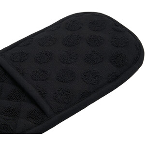 Dobby Terry Double Oven Glove - Black by Divante