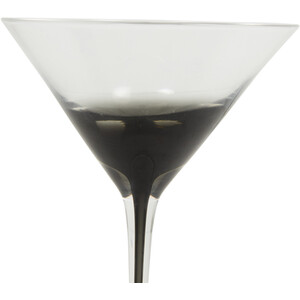 Ombre Martini Glass 240ml - Black