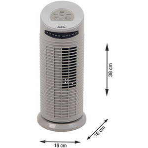 Solis 749 Mini Tower Fan - White - White by Solis