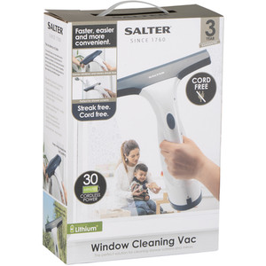 Salter Window Cleaning Vac - White by Salter