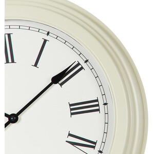 Iron Wall Clock 40cm - Cream