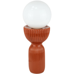 Evren Table Lamp - Rust