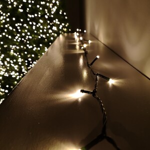 Premier 200 LED Warm Christmas Lights with Timer - Cool White by Samuel Alexander