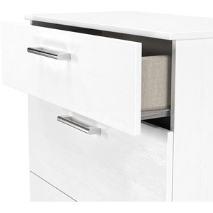 Ryedale Ready Assembled 3 Piece Furniture Pack - White Ash