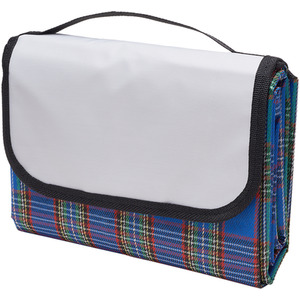 Portable Checked Stripe Outdoor Picnic Blanket by Livingandhome