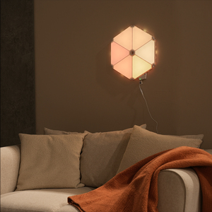 Smart RGBIC Triangle Light Kit - White by ValueLights