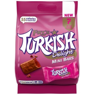 Fry's Turkish Delight Mini Bars 3 Pack - Chocolate by Sweet Things