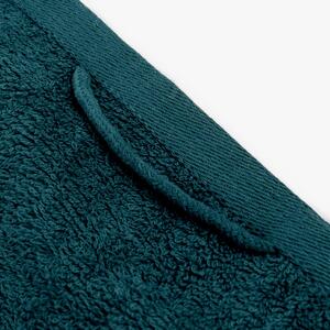 Pack of Cotton Bath Sheet Towels - Teal / 4 by Brentfords