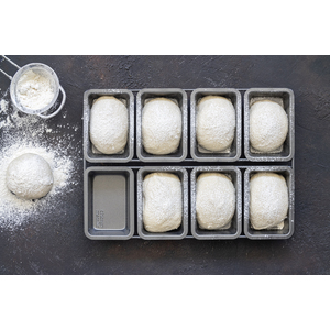 Loaf Tin Eight Hole - Grey by Chicago Metallic