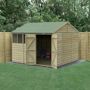 4LIFE Reverse Apex Shed 10x10 by Forest Garden