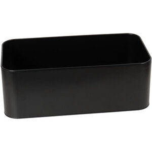 Malmo Rectangular Bread Bin - Black