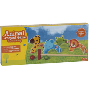 Animal Croquet Game by Kidz Outdoors