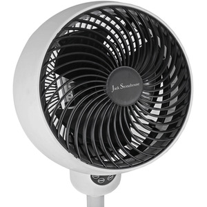 Portable Pedestal Fan Air Circulator - Black & White by Jack Stonehouse