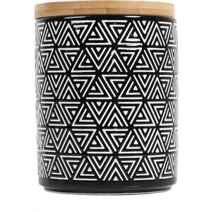 Geo Triangles Canister
