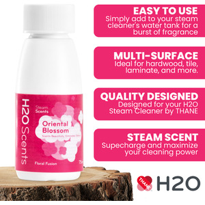 H2O Steam Cleaner Detergent Scents - Oriental Blossom by H2o
