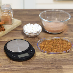 Stainless Steel Scale with Bowl 500g - Black by My Home