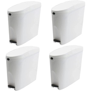 Sanitary Bin 20L Slimline for Female And Baby Hygiene - White / 80 l by Supawash-Pro