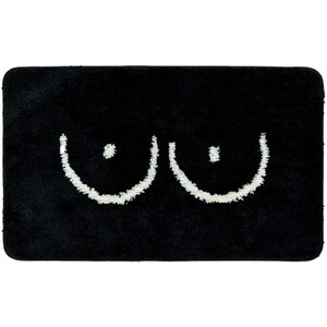 Novelty Bath Mat - Black