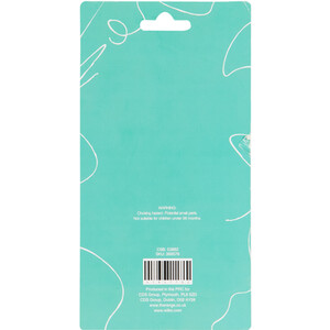 Pack of 6 Erasers - White by i-doodle