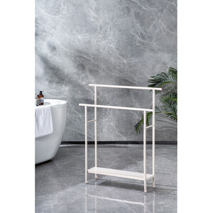 Brooklyn 2 Tier Towel Rack Stand - Fawn