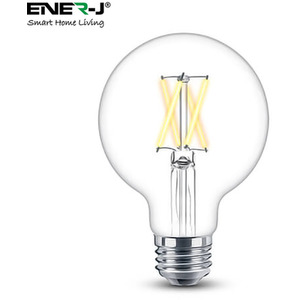 Wi-Fi Ceiling Lights 24W, RGBWWW, Dimmable with Bluetooth Speaker - Neutral by EnerJ Smart