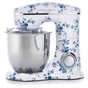 Laura Ashley 4.5L Stand Mixer China Rose - Blue by VQ