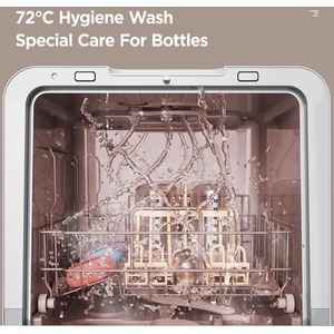 Comfee Large Capacity Countertop Dishwasher with No Water Hookup Required - White by Comfee