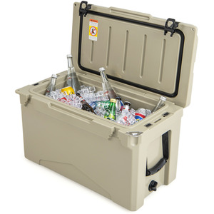 47L Rotomolded Cooler Portable Ice Chest by Costway