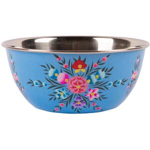 Pansy Picnic Bowl - 21.5cm - Ocean Pansy / 21.5cm by Billy Can