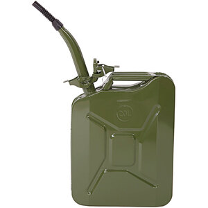 20L American Style Fuel Oil Can - Green - Green by GW Brands