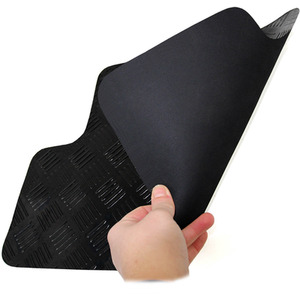 Nissan Qashqai Mk1 Tailored Rubber Car Mats 2007-2013 Black Floor Set - Black by Easimat