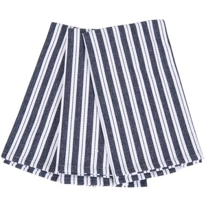 Pack of 3 Basket Weave Tea Towels - Blue