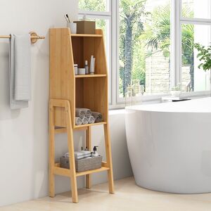 Freestanding Storage Shelving Unit Bookcase Stand - Brown by Costway