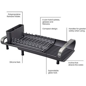 Tramontina Dish Drainer Rack - Grey by Tramontina