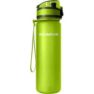 Aquaphor City Water Filter Bottle 500ml - Green by AQUAPHOR