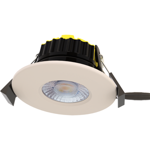IQ SMART 8w LED CCT Fire Rated Downlight - White / WiFi Connectivity by TIMELED