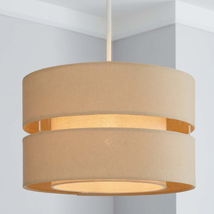 CGC GAYLE Two Tier Double Ceiling Lamp Shade by CGC Lighting