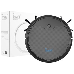 Intelligent Automatic Sweeping and Mopping Sweeping Robot - Black